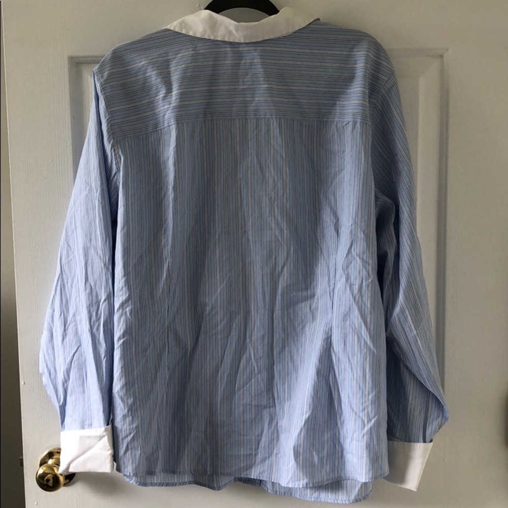 Blue Button Down - Picture 5 of 6